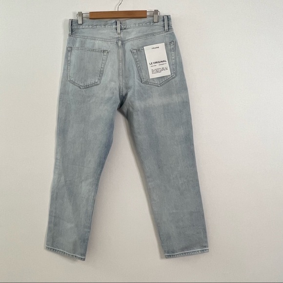 FRAME Le Original Distressed High Waisted Jeans - Picture 8 of 12